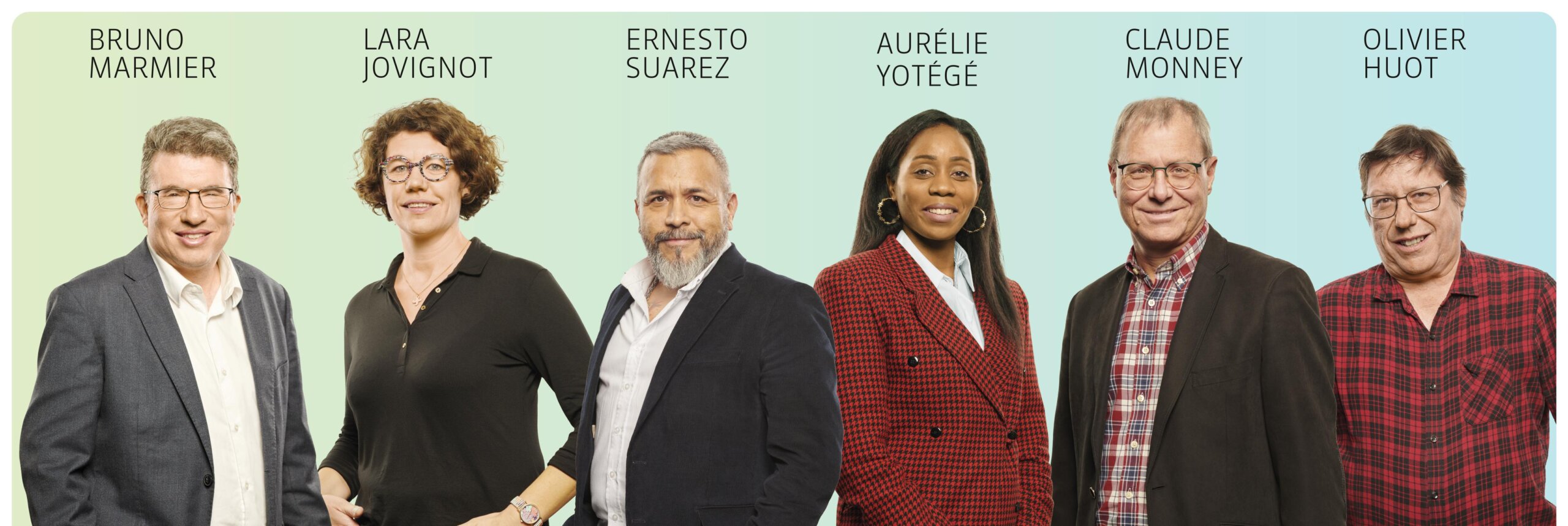 Photo de campagne de la Liste 7 Les Verts - Centre Gauche